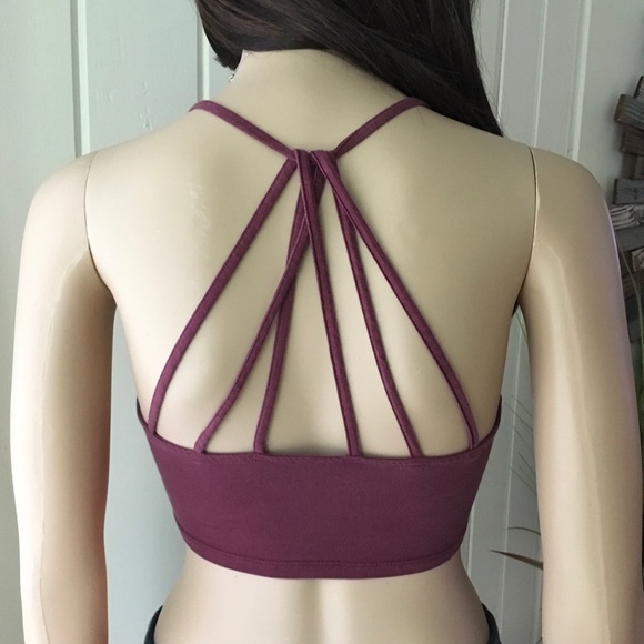 NWOT 3 AMERICAN EAGLE STRAPPY CROP TOP - Picture 5 of 15